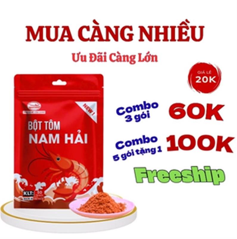 Bột Tôm Nam Hải